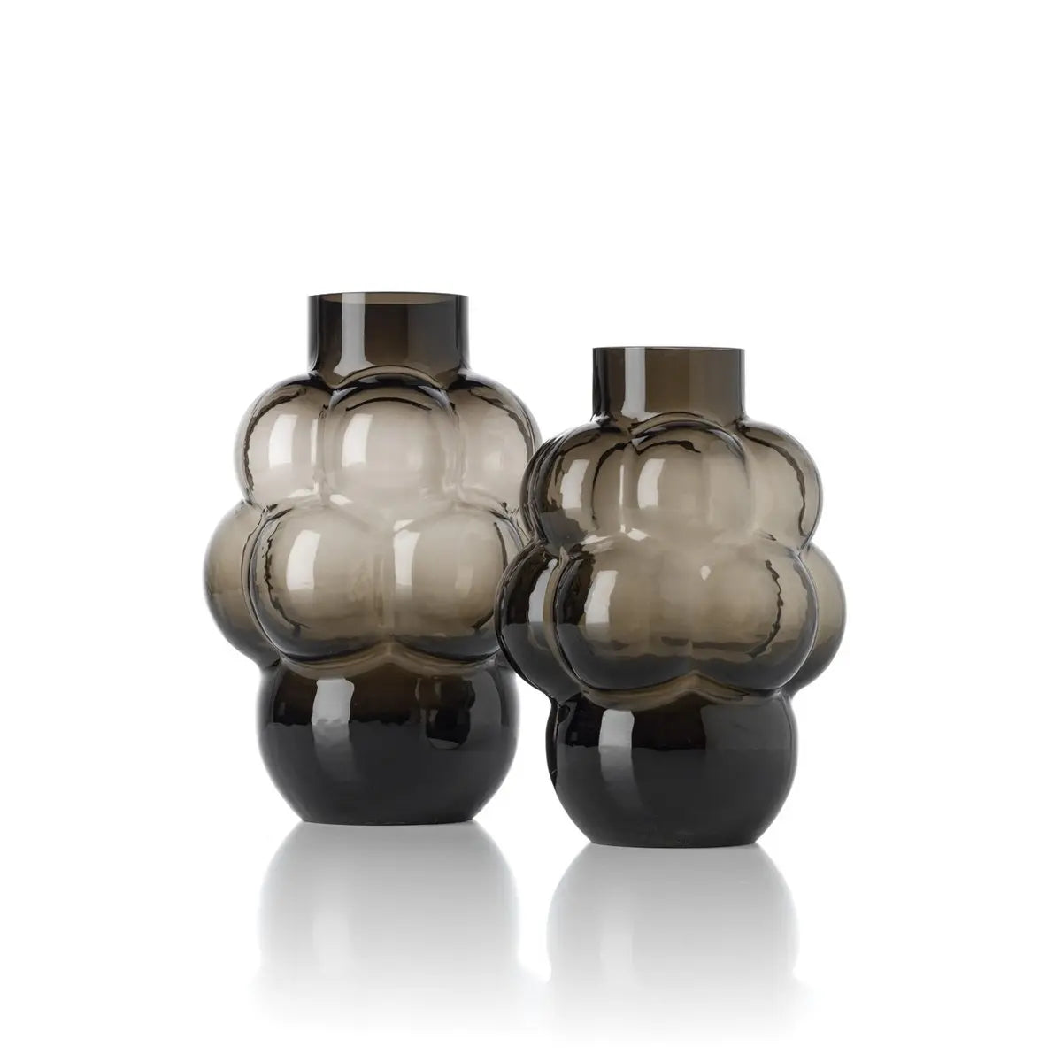 Le Vase Raisin - Gris Foncé - L Bazar Bizar Living