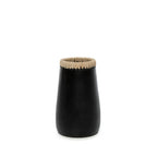 Le Vase Sneaky - Noir Naturel - S Bazar Bizar Living