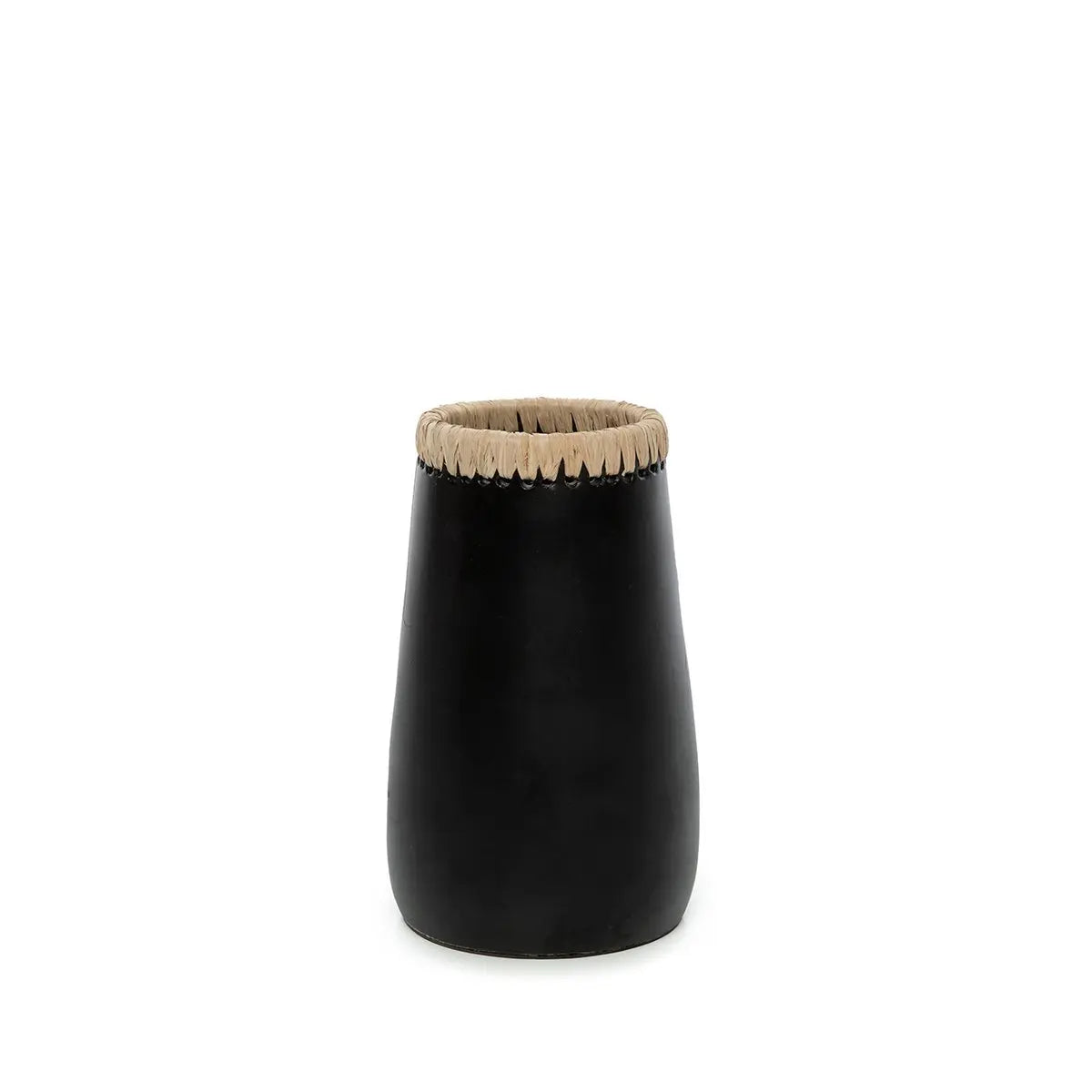 Le Vase Sneaky - Noir Naturel - S Bazar Bizar Living