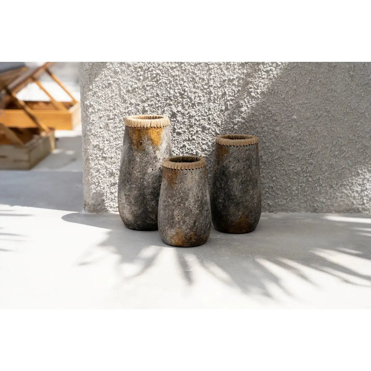Le Vase Sournois - Gris Antique - L Bazar Bizar Living