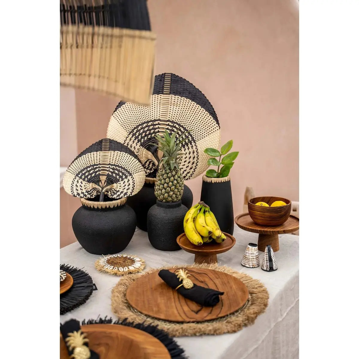 Le Vase Styly - Noir Naturel - M Bazar Bizar Living