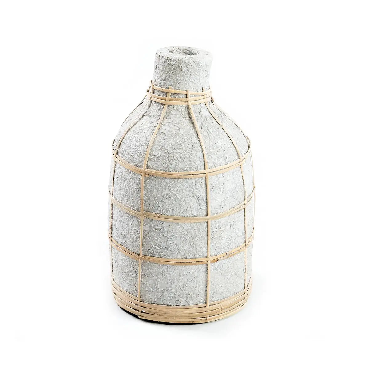 Le Vase Whoopy - Béton Naturel - L Bazar Bizar Living