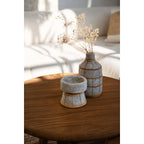 Le Vase Whoopy - Béton Naturel - L Bazar Bizar Living