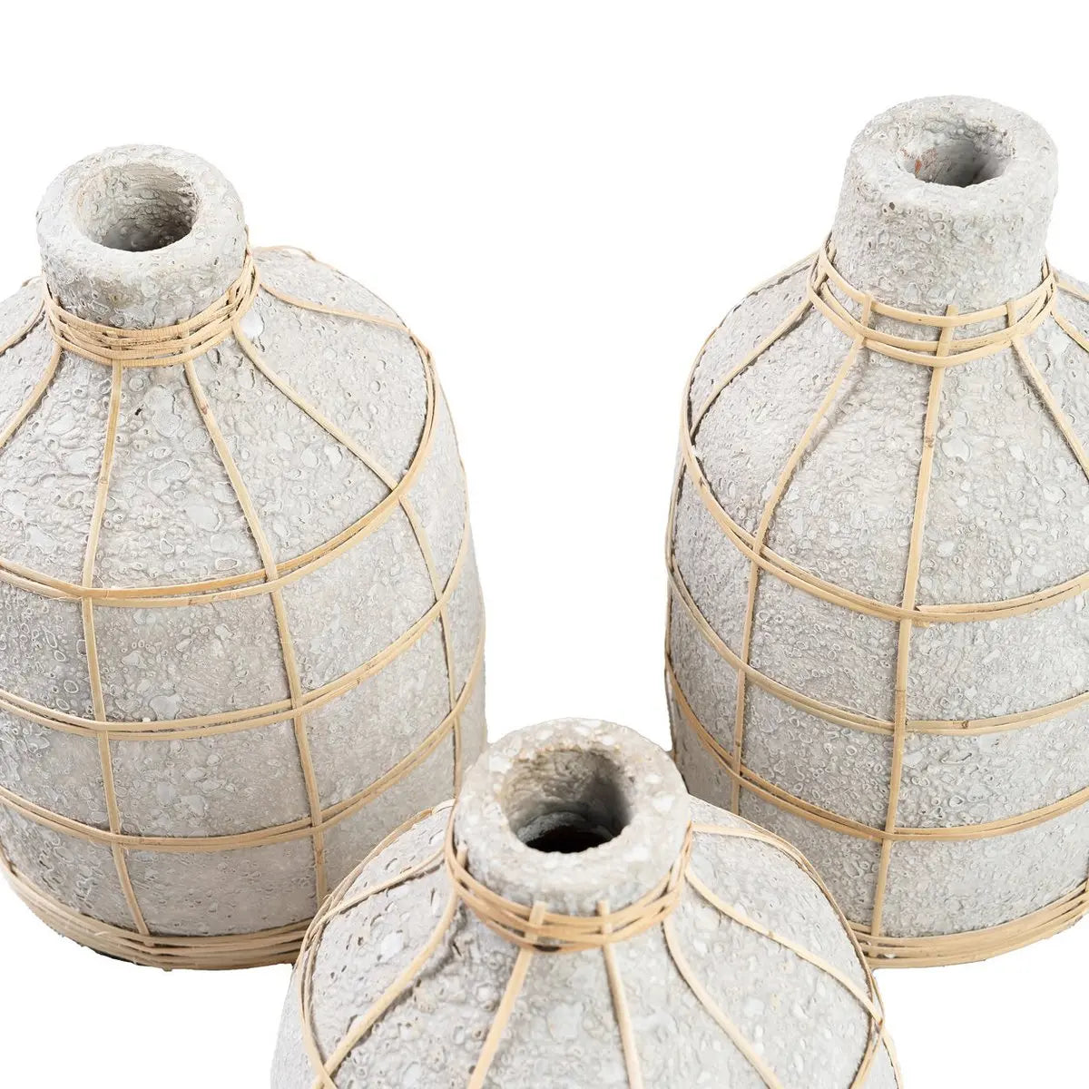 Le Vase Whoopy - Béton Naturel - M Bazar Bizar Living