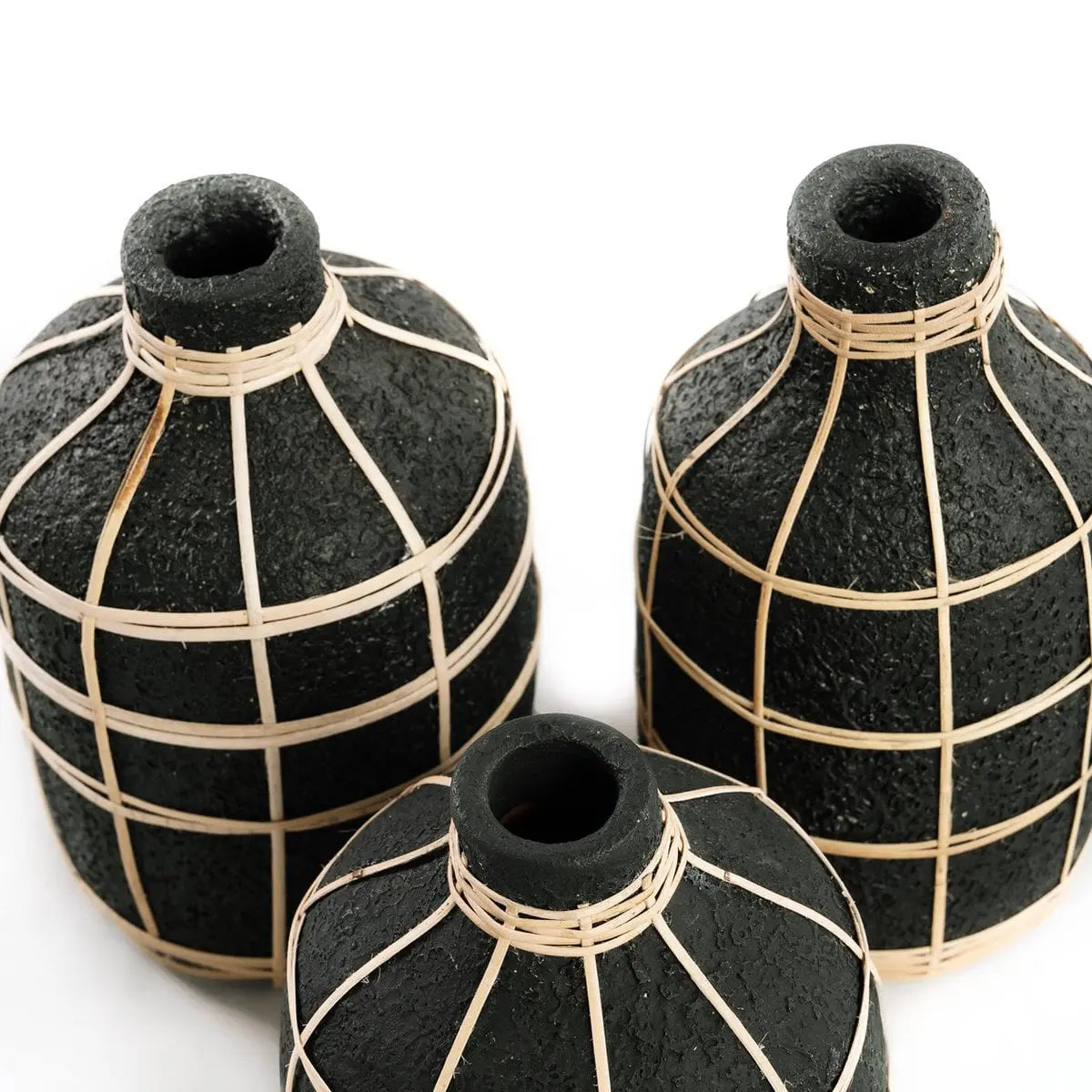 Le Vase Whoopy - Noir Naturel - M Bazar Bizar Living
