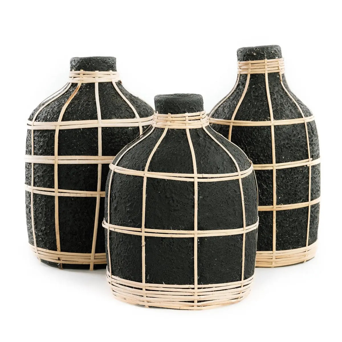 Le Vase Whoopy - Noir Naturel - M Bazar Bizar Living