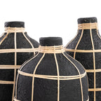 Le Vase Whoopy - Noir Naturel - M Bazar Bizar Living