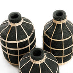 Le Vase Whoopy - Noir Naturel - S Bazar Bizar Living