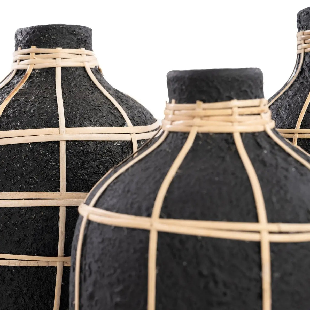 Le Vase Whoopy - Noir Naturel - S Bazar Bizar Living