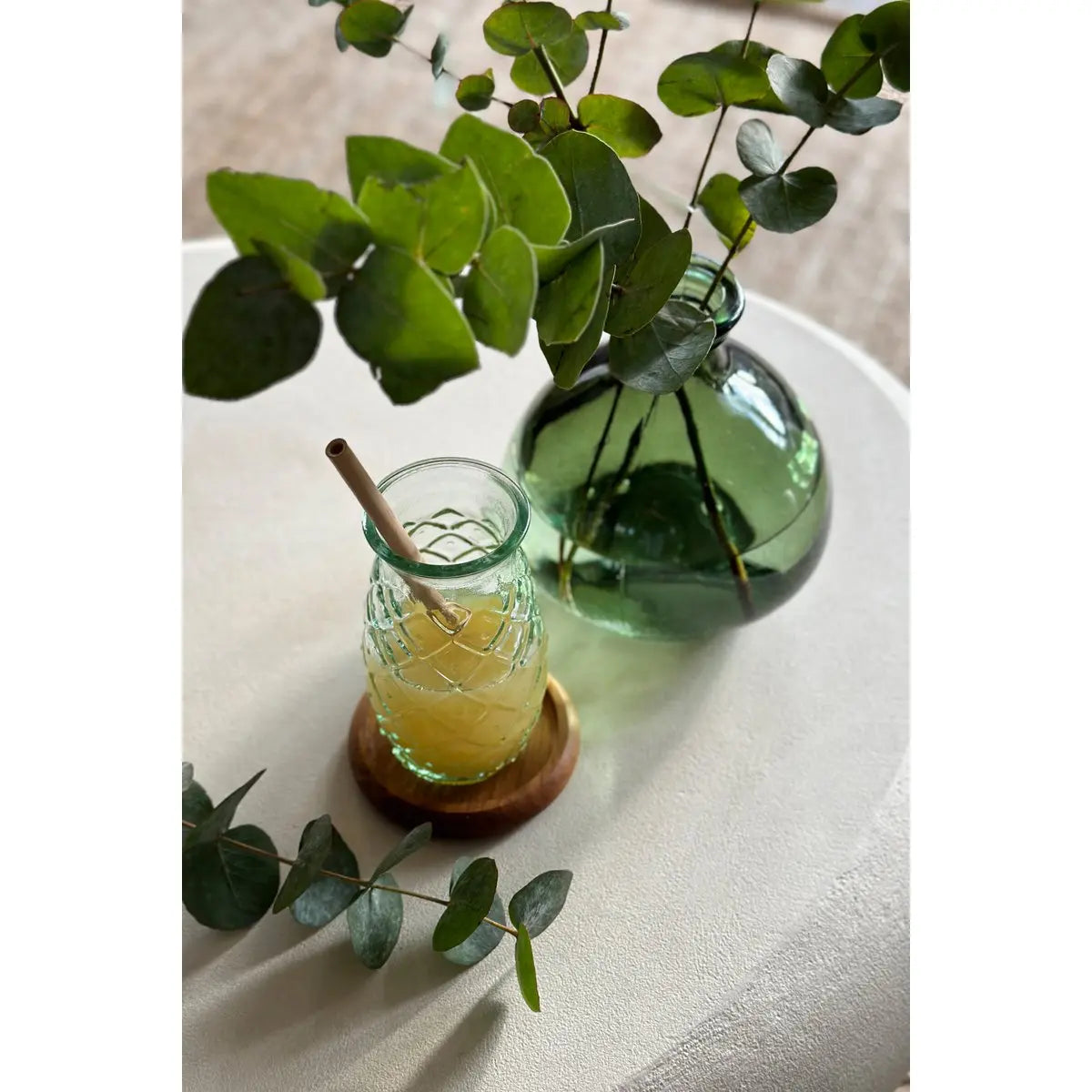 Le Verre Ananas - Bleu - L Bazar Bizar Living