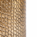Le bougeoir Croco - Brass - L Bazar Bizar Living