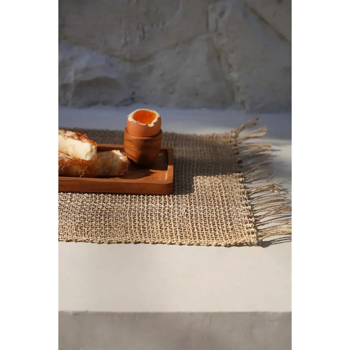 Le coquetier en racine de teck Bazar Bizar Living
