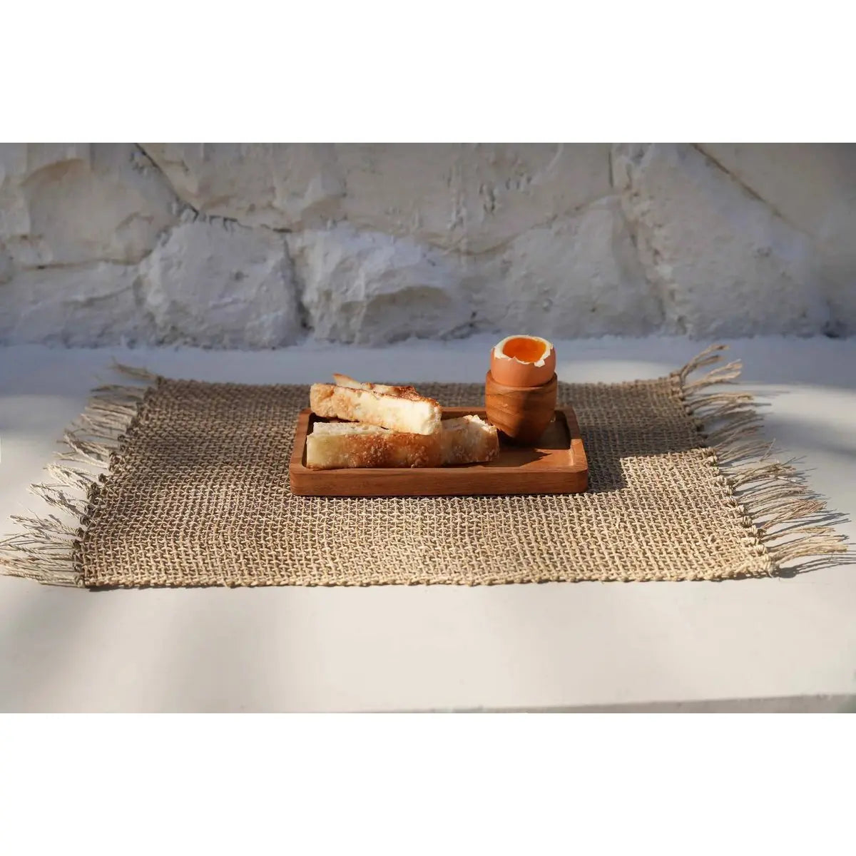 Le coquetier en racine de teck Bazar Bizar Living