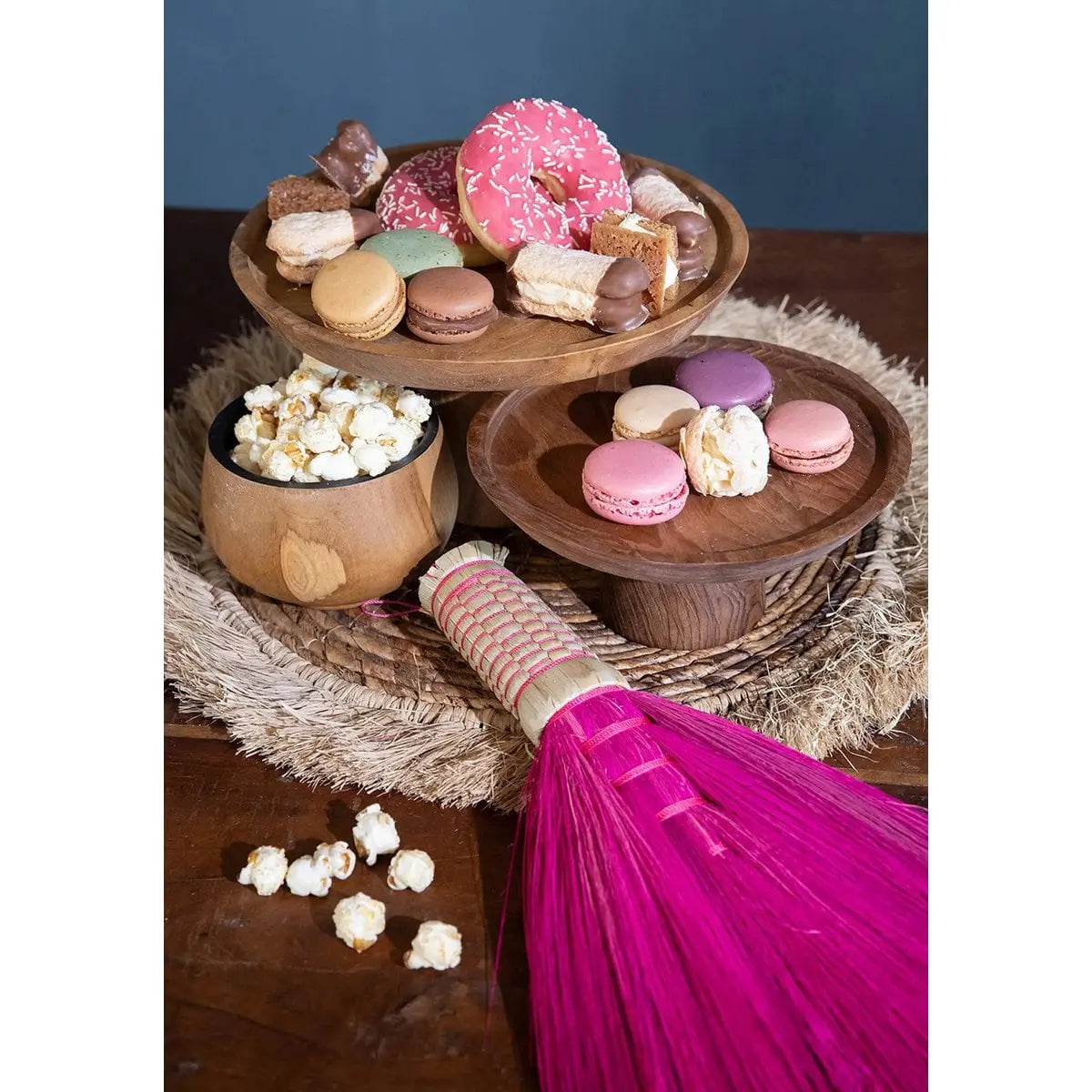 Le plat à gâteau racine de teck - L Bazar Bizar Living