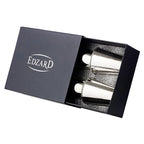 Lot de 4 mugs Mido, H 10 cm, argenté élégant, anti-ternissement EDZARD-SHOP.com