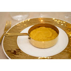Mini casserolette dorée 10.5x10.5x3.5cm AULICA