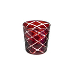 Mug Dio bleu rubis rouge set de 4 H 8 cm EDZARD-SHOP.com