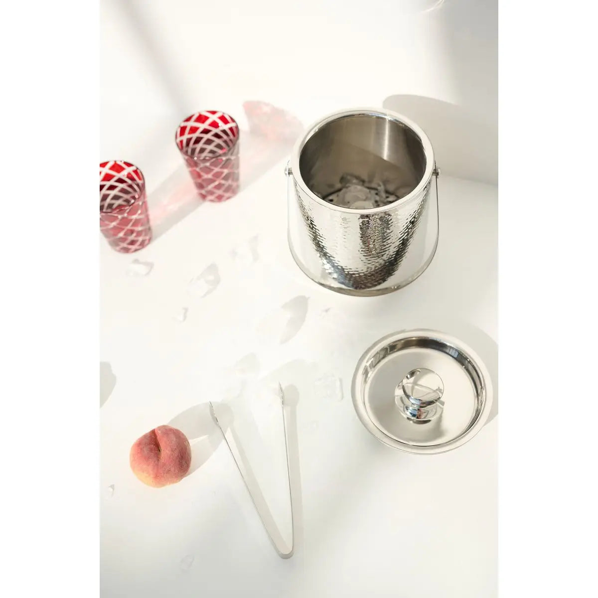 Mug Dio bleu rubis rouge set de 4 H 8 cm EDZARD-SHOP.com