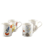 Mugs art déco 390ml - lot de 4 AULICA