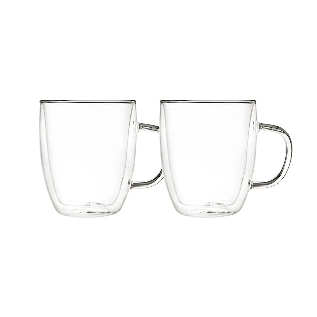 Mugs double paroi grande taille 480ml - lot de 2 AULICA