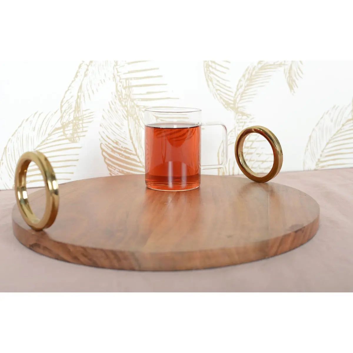 Mugs en verre grande taille 450ml - lot de 2 AULICA
