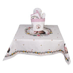 Nappe 100x100 cm Coton Beige Clayre & Eef.