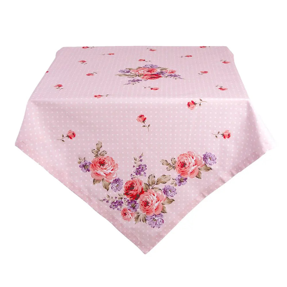 Nappe 150x250 cm nappe rose rose rose rose Clayre & Eef.