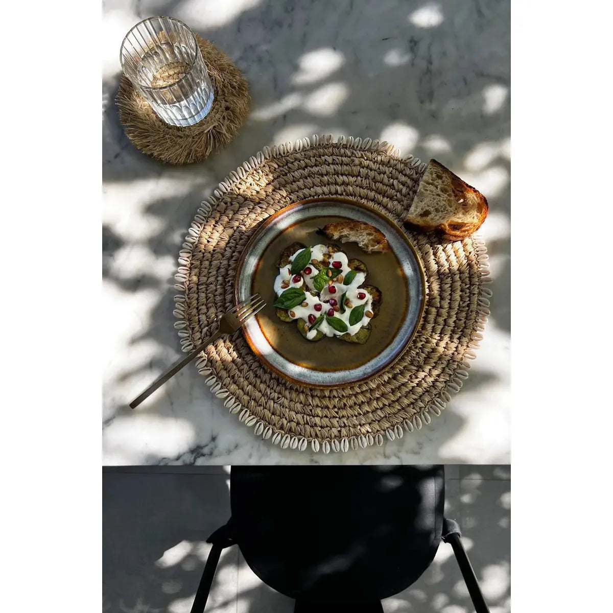 Napperon en raphia - Naturel Bazar Bizar Living