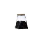 POT TRIANGULAIRE AVEC COUVERCLE EN BOIS 910ML AULICA