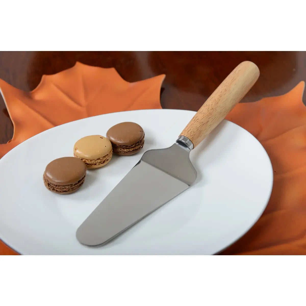 Pelle à tarte inox manche bois AULICA