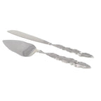 Pelle et couteau à tarte argent AULICA