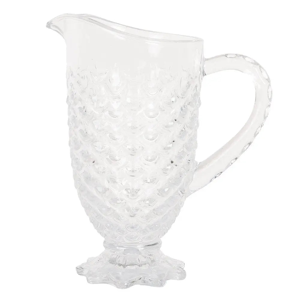 Pichet décoratif Transparent, Verre 20x13x24 cm / 1100 ml Clayre & Eef.