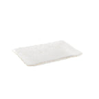 Plat à cake bord doré 23x14.5x2.5cm AULICA