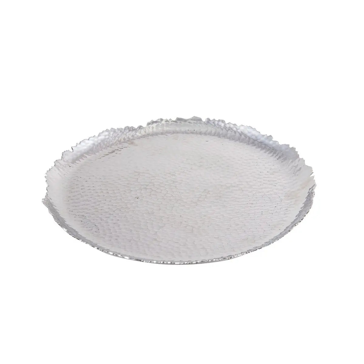 Plat de service d31cm martelé AULICA