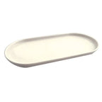 Plat ovale blanc 22cm AULICA
