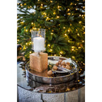 Plateau Alaska (ø 40 cm) rond, acier inoxydable poli brillant, plateau de service, plateau décoratif EDZARD-SHOP.com