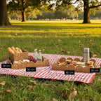 Plateau Eleta Marron clair Mica Decorations