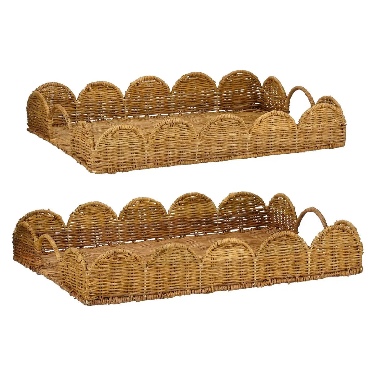 Plateau Eleta Marron clair Mica Decorations