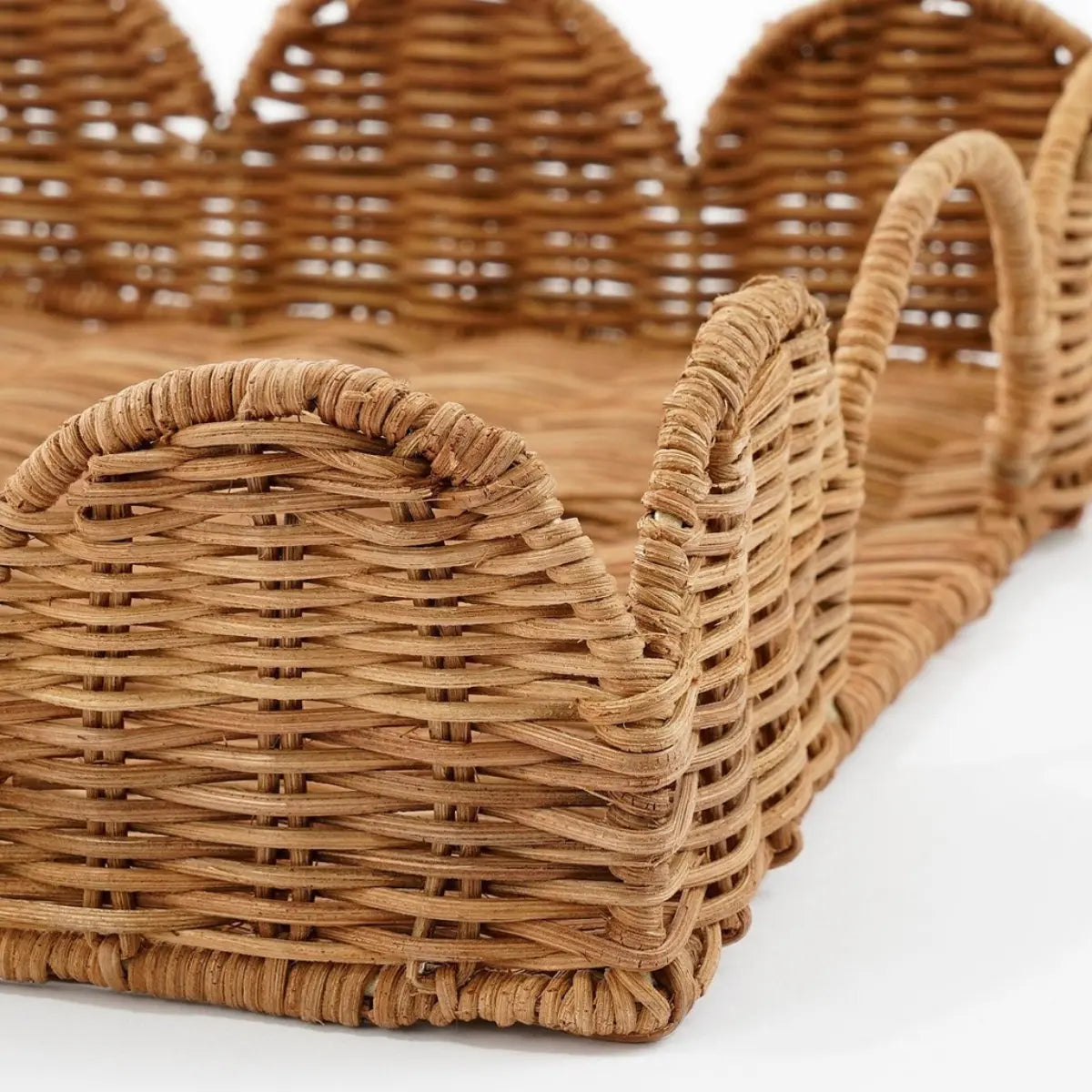 Plateau Eleta Marron clair Mica Decorations