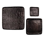 Plateau (lot de 3) 36x36x2 / 26x26x2 / 15x15x2 cm Clayre & Eef.