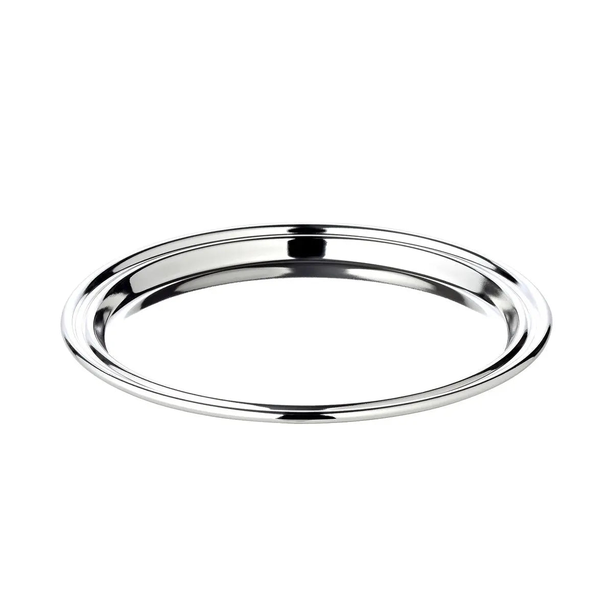 Plateau à pipe (Ø 17 cm), rond, élégamment argenté EDZARD-SHOP.com