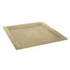 Plateau carré doré 38cm AULICA