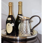 Plateau de service EDZARD Segovia, rond, lourd argenté, diamètre 36 cm, hauteur 3,5 cm EDZARD-SHOP.com