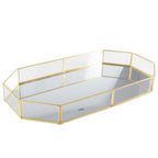 Plateau doré 42.5x23cm AULICA