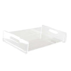 Plateau rectangulaire en acrylique 39.5x25.3cm AULICA