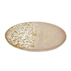 Plateau rond paillette en résine 30x30x1.5cm AULICA