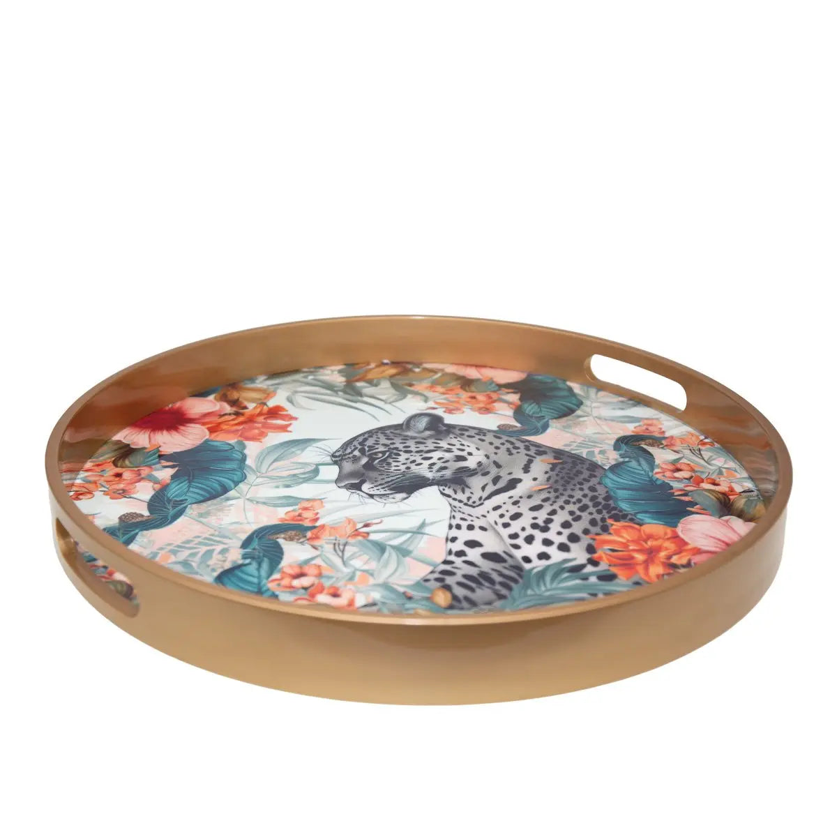 Plateau rond safari 40x40x4.5cm AULICA