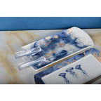 Plats à cake méduse 29x13cm - lot de 2 AULICA