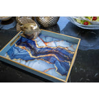 Poisson décoratif doré H15cm AULICA
