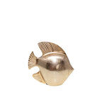 Poisson décoratif doré H19.5cm AULICA